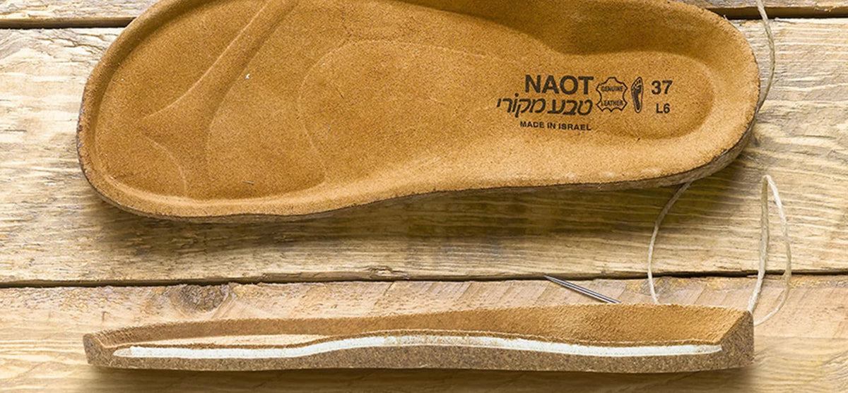 Naot brown insole. Size 37
