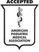 American Podiatric Medical Association Accepted Logo